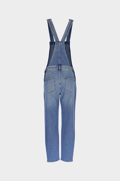 CROSS JEANS Blue Slim Fit Strap Jean Salopet C 4535-054