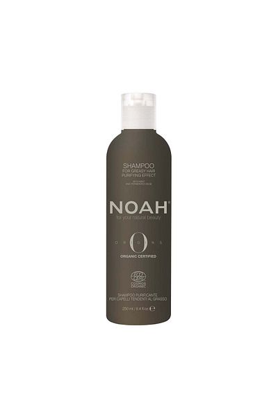 Noah BIO purifying shampoo with mint essential oil for oily hair and scalp, Noah, 250 ml