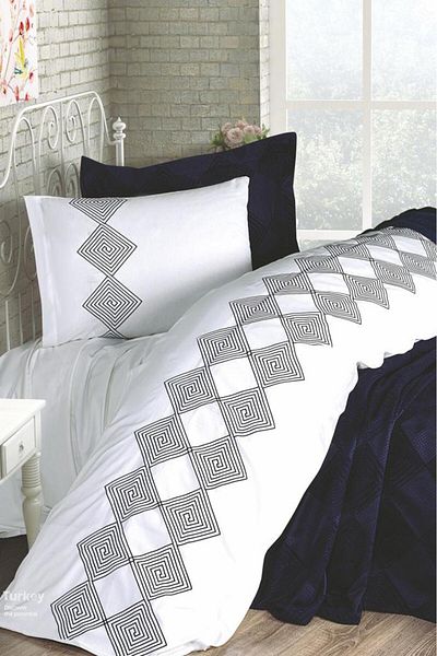 Çeyiz Diyarı Dowry Land Seher 10 Piece Dowry Set Navy Blue