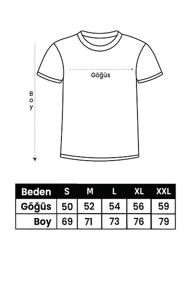 Boi Unisex Take Me εμπριμέ μπλουζάκι με λαιμόκοψη