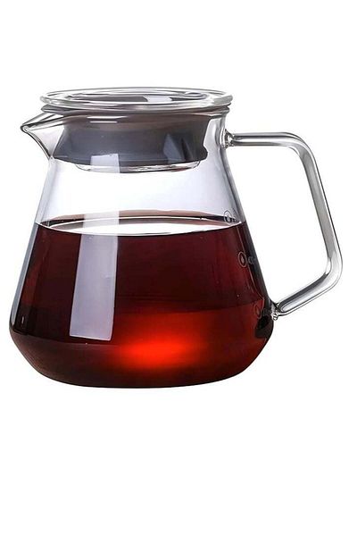 rank Transparent Glass Dripper Server for Specialty Coffee V60 02