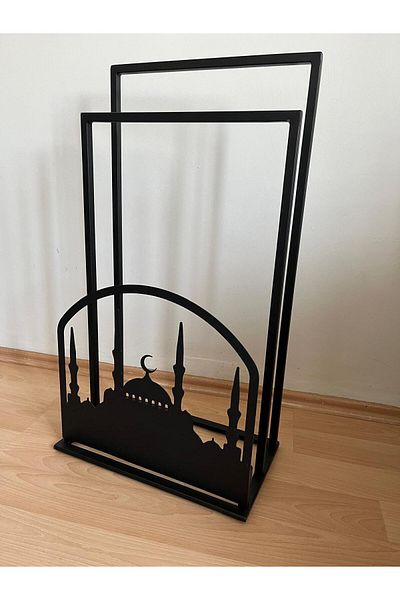 lyla concept Safa Premium Front Protected Prayer Rug Hanger, Prayer Rug Holder
