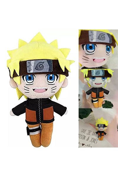 Toy Box Treasures Anime Naruto Plush Toys Cute Cartoon Stuffed Plush Doll For Fans Birthday Gifts 25cm