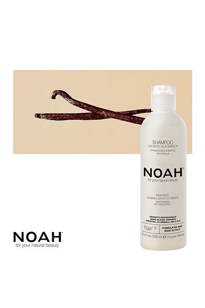 Noah Hair Straightening Shampoo With Vanilla Extract, 1.8, , 250 ml