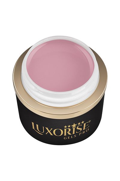 LUXORISE RevoFlex LUXORISE Gel UV pentru Unghii 30ml, Roz Acoperitor - Mediu