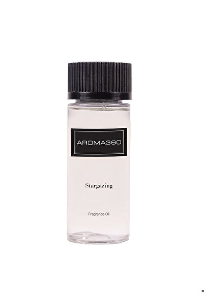 Aroma360 زيت معطر للجسم برائحة النجوم - شاي أبيض، برغموت، وياسمين - 50 مل، 1.7 أونصة سائلة