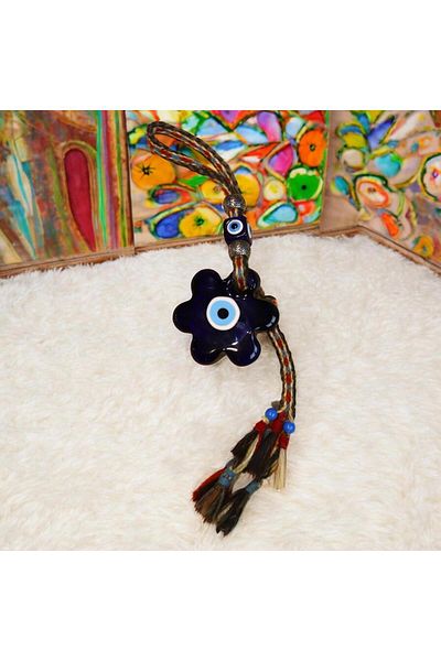 Okya Home Glass Evil Eye flover 10cm