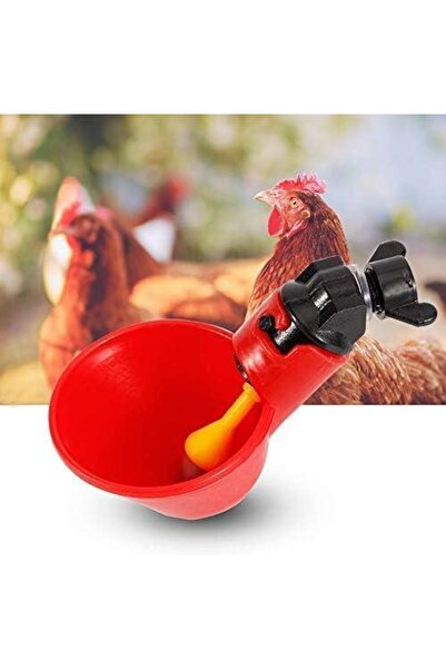 OEM Set of 5 bird feeders, ABS, Red/Black