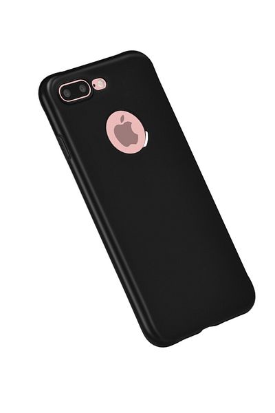 BLACK Carcasă pentru Apple iPhone 8 MyStyle rezistentă la șocuri, neagră