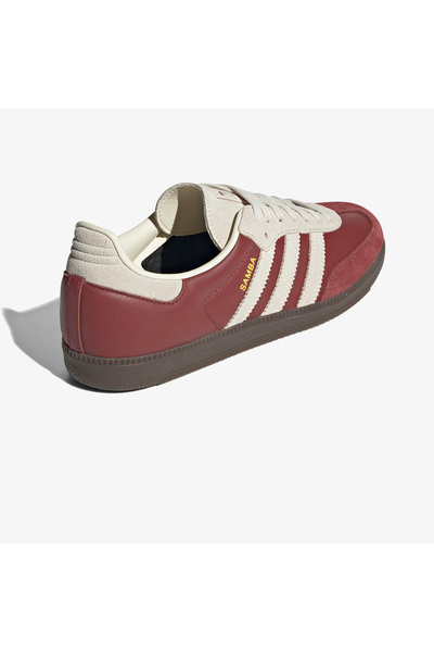 adidas حذاء رياضي رجالي باللون الأحمر Samba Og Red Jı3216