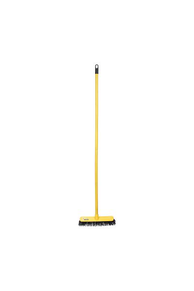ROYALFORD 29 cm Floor Broom with Long Wooden Handle- RF12834