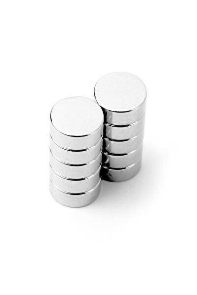 OEM Magneți disc puternici din neodim 12mm x 5mm - set de 10 bucăți