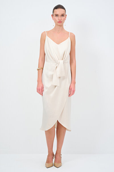 Love My Body V Yaka Elbise