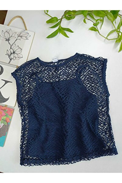 GallanD Girl's Clothing Strap Mesh 2-Piece Top Stylish Useful Comfortable Summer Outfit