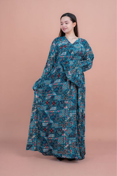 IKKXA Abstract Geometric Maxi