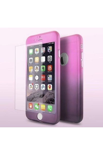 OEM Case for Apple iPhone 7 Plus Gradient full 360 degree coverage with free glass protector