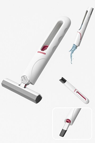 Berev Taşınabilir Mini Mop Kendinden Sıkmalı Mini Temizlik Paspası Mutfak-araba-banyo-camlarda Kullanım