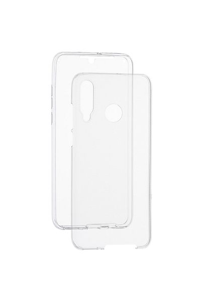 OEM Husă pentru Huawei P30 Lite, față și spate, protecție 360 ​​de grade, transparentă