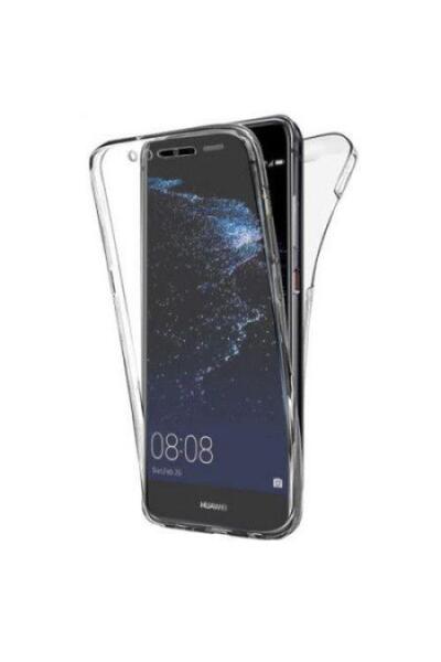 OEM Θήκη σιλικόνης 360 (μπροστά + πίσω) Huawei Mate 20 Lite, διαφανής