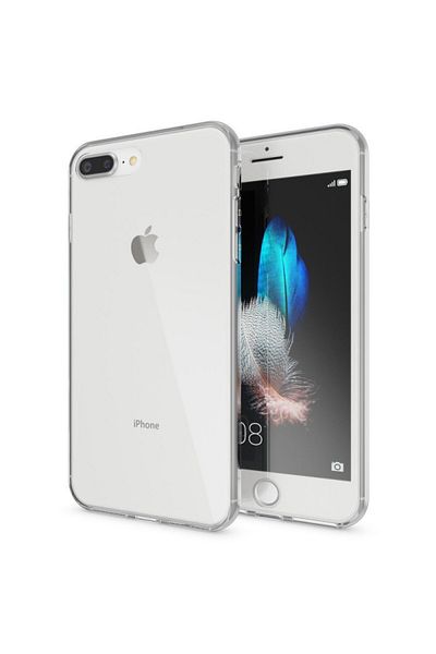 OEM Carcasă ultra subțire MyStyle 360° din TPU, față-spate, transparentă, compatibilă cu Apple iPhone 7 Plus
