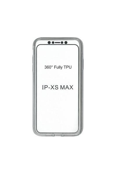 OEM Carcasă transparentă din silicon 360° pentru iPhone Xs Max - Eurocell
