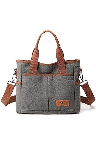Generic Canvas Tote Bag Womens Hobo Handbag Large Capacity Casual Shoulder Cr...