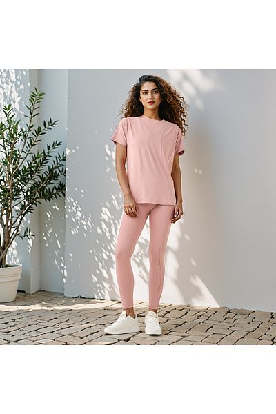 Kappa Logo Print Leggings with Elasticated Waistband