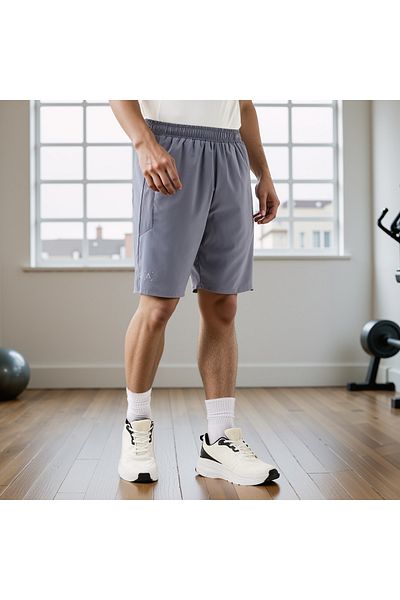 Adot Regular Fit Shorts with Elasticated Waistband