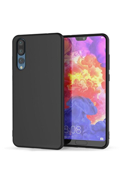 BLACK Huawei P20 PRO θήκη, Ultraslim σιλικόνη, Μαύρο