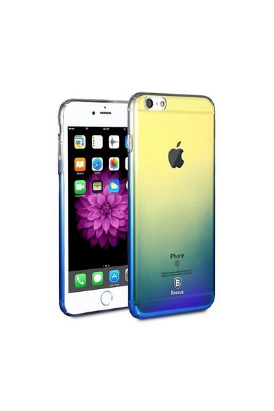 OEM Protective Case for iPhone 8 Plus, Blue Gradient Color Changer, Hard Case
