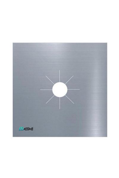 OEM Set de 4 folii de protecție reutilizabile pentru plită sau aragaz, gri