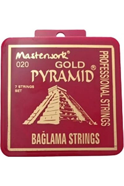 MASTERWORK Pyramid Saz Teli 0.20 Uzun Sap Bağlama