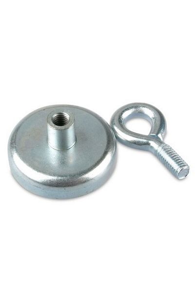 OEM Magnet tip oală D 48mm cârlig inelar neodim forță puternică 65kg pescuit fântâni lacuri