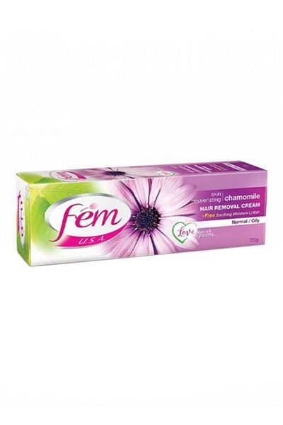 Fem Normal Skin Hair Removal Cream With Lotion 120grams