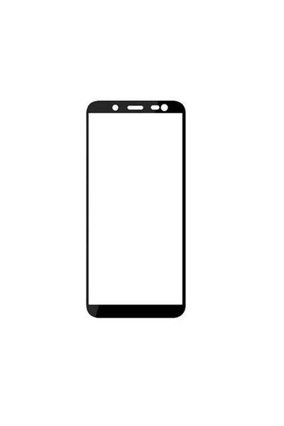 BLACK Protector de ecran din sticlă securizată, duritate 9H, pentru Samsung J6 2018, negru