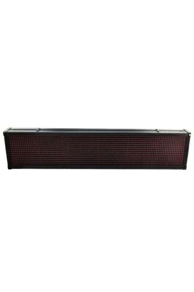 OEM Panou text LED / Display publicitar 100x20 cm - ROȘU - pentru interior