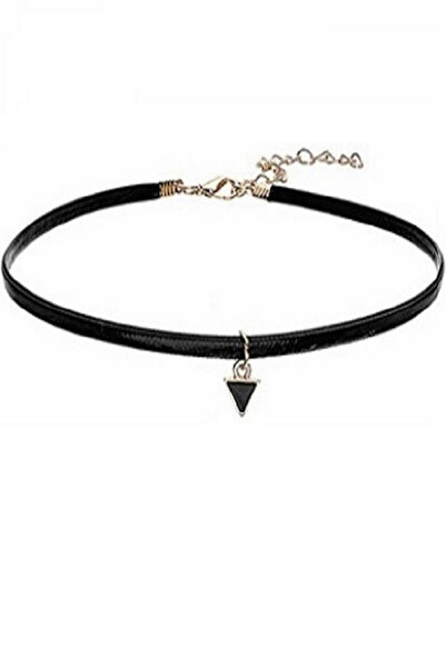 BLACK Choker Mystyle Fashion Black Delux - Colier elegant pentru gât