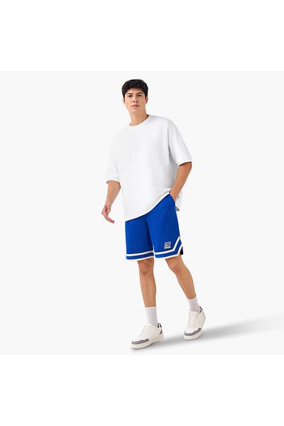 Starter Contrast Detail Flexi Waist Shorts with Pockets