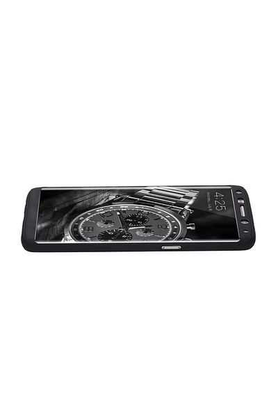 BLACK Carcasă plastic Aisi Full Cover 360 pentru Samsung S8 Plus - Neagră