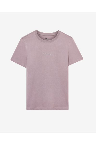 SKECHERS W Essential Crewneck T-Shirt Γυναικείο ροζ μπλουζάκι S2510029-506