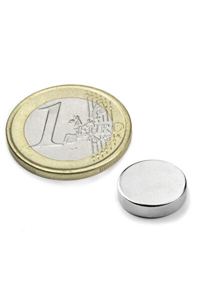 OEM Magneți disc puternici din neodim 12mm x 3mm - set de 10 bucăți