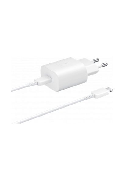 Samsung Incarcator Original Samsung TA800 USB-C FastCharge 25W 3A Cablu DA705 USB-C 1 Metru Inclus Bulk