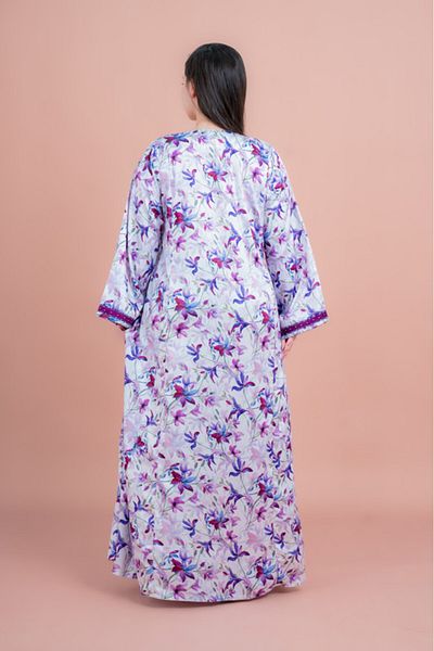 IKKXA Modern Embroiderd Jalabiya