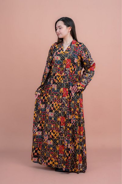 IKKXA Abstract Geometric Maxi