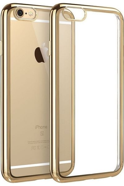 Gold Carcasă MyStyle TPU galvanizată aurie pentru Apple iPhone 6 Plus