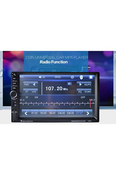 OEM Car multimedia player Mp5 7060B display touch screen 7"/Bluetooth/USB/AUX/SD Card/FM Radio