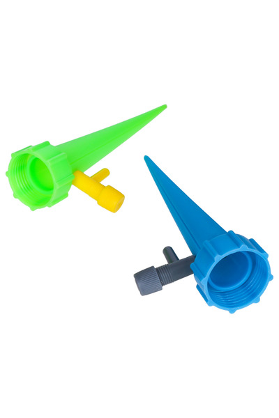 Green Set de picuratoare cu supapă pentru irigarea plantelor, albastru și verde - 10 buc