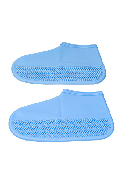 OEM Huse de silicon pentru încălțăminte, albastre, mărimea 42 - 46 (L)