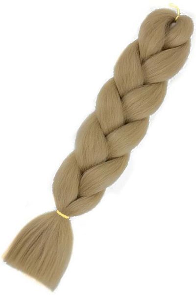 WNY Synthetic Hair Extension for Braiding, A24, Blonde, 60cm, 100g