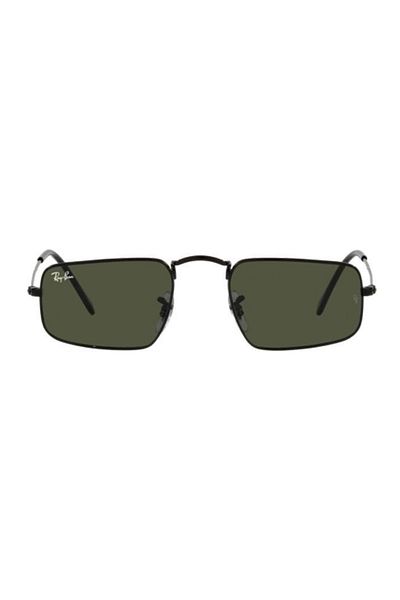 Ray-Ban Ray-Ban Julie RB3957 002/31 – Sunglasses, Black, Green G‑15 Lenses, Size 49